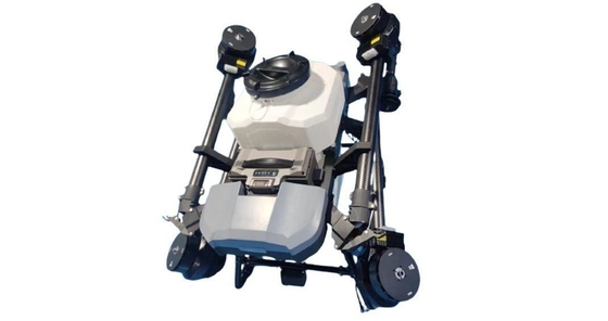 Electric Agricultural Drone with Internal Threaded Connection and Remote Control System
