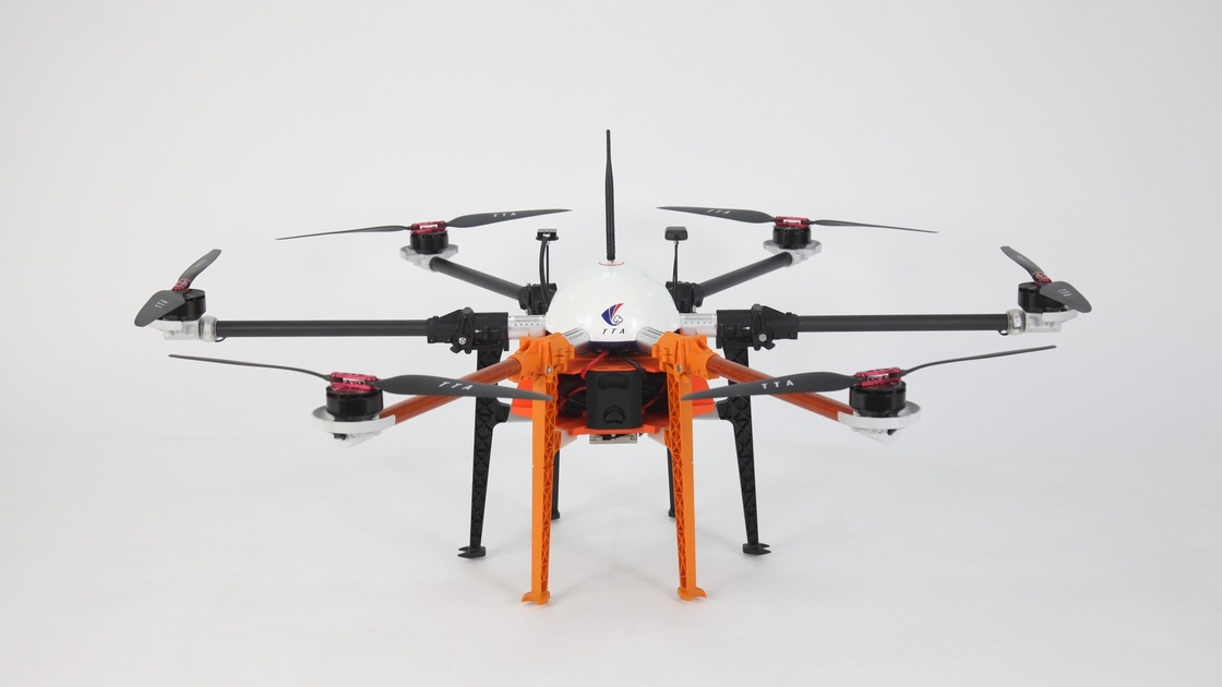 Tta M6e Edu 10L Payload Agriculture Uav Drone Sprayer Waterproof Max Flying Time 25-30min