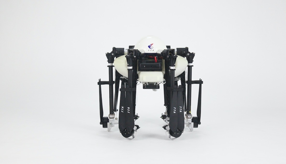 Big Farm Spray Span Agricultural Spray Drone with Self-Adhesive Label Installation