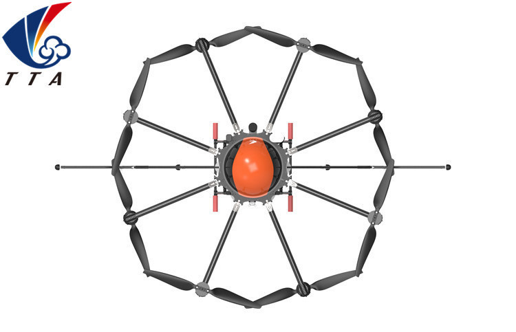 Biggest Payload Drone Uvacrop Sprayer Internal Threaded Connection Installation for Uav