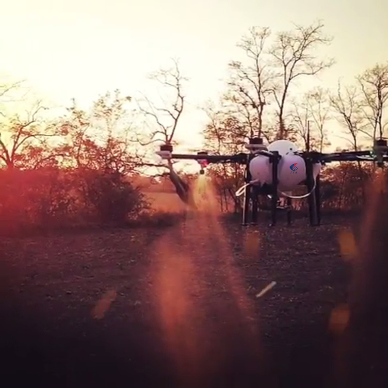 M6E 10L Agricultural Spraying Drone X6 Power System 6-Axis with Internal Threaded Connection