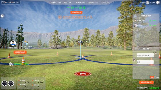 Agriculture Spraying Drone with Online Simulated Flight AI-Powered Automatic Evaluation and 30 Comprehensive Training Modules