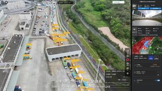 industrial level drones operation